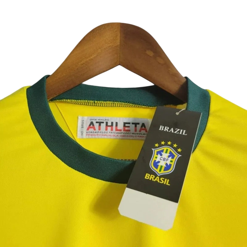 Brazil 1970 World Cup Home Retro Jersey