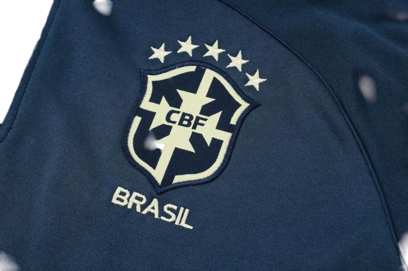 Brazil 23/24 Half-Zip Hoodie and Pants Set F538 - ZHÓRN