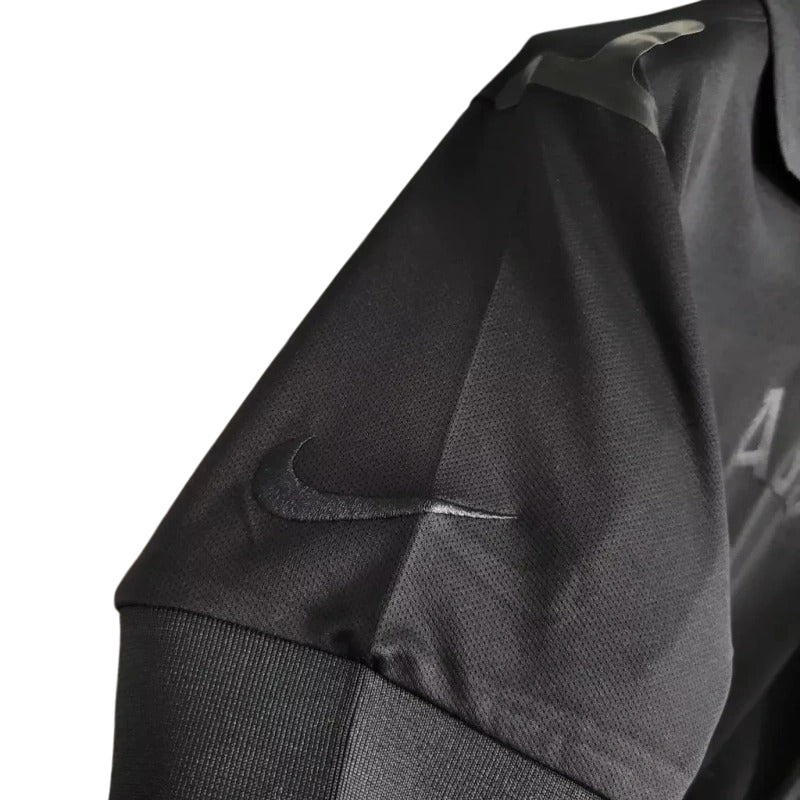 Brazil 2013/2014 All Black Third Retro Jersey