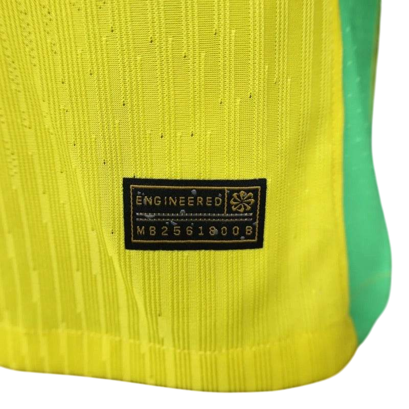 Player Version Brazil 2025 Home Authentic Jersey - ZHÓRN