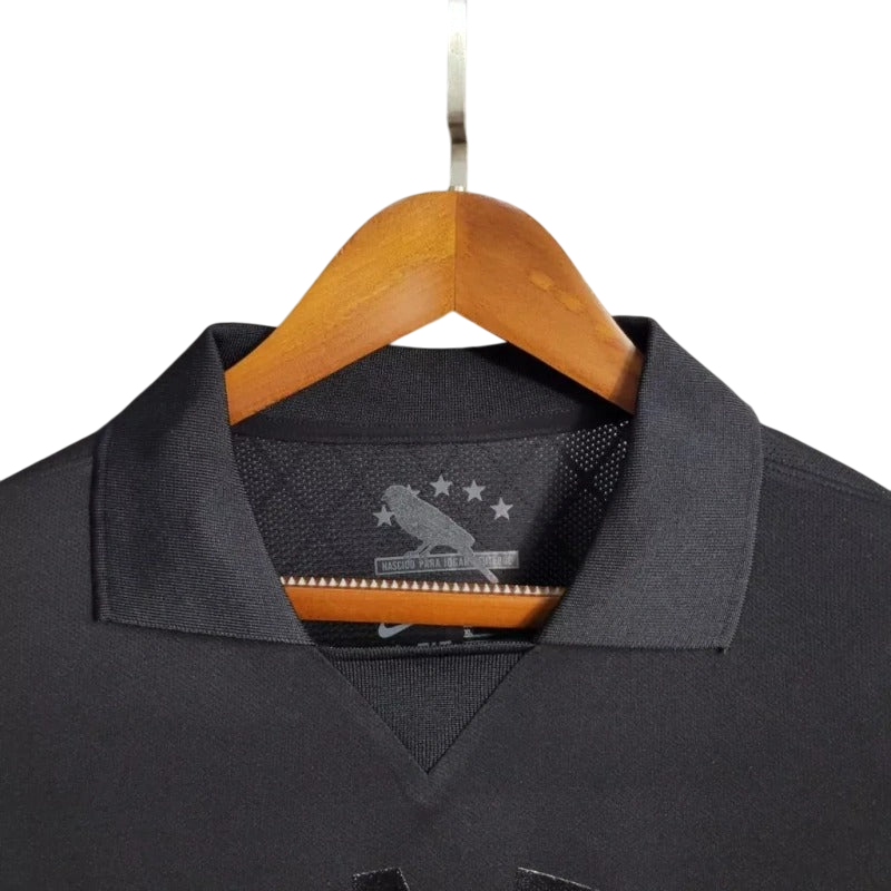 Brazil 2013/2014 All Black Third Retro Jersey