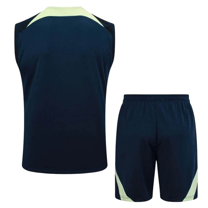 Brazil 23/24 Sleeveless Jersey and Shorts Set D887 - ZHÓRN