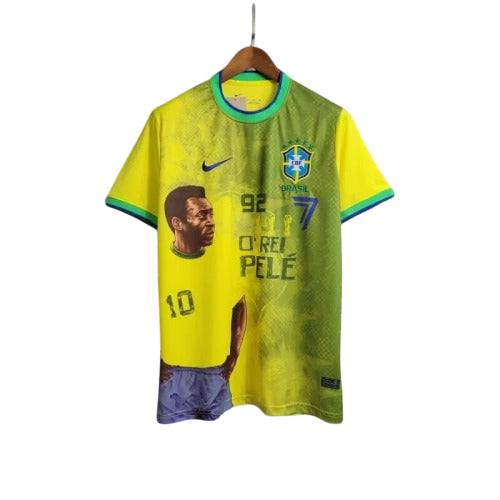 Brazil Commemorate Authentic Jersey - Pelé