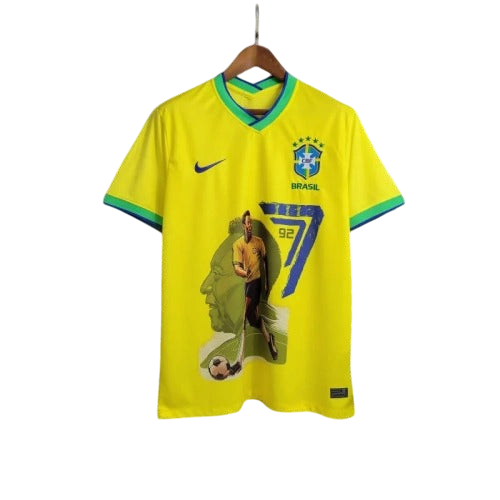 Brazil Commemorate Authentic Jersey - Pelé