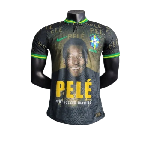 Brazil Commemorate Authentic Jersey - Pelé