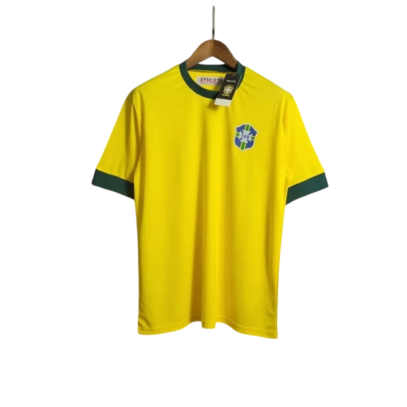 Brazil 1970 World Cup Home Retro Jersey