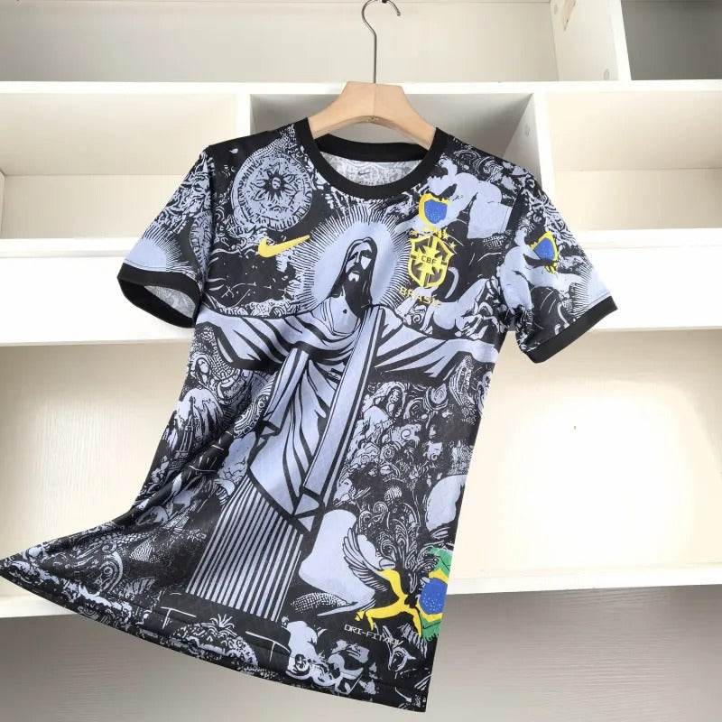 2024-25 Brazil Special Black Soccer Jersey - ZHÓRN
