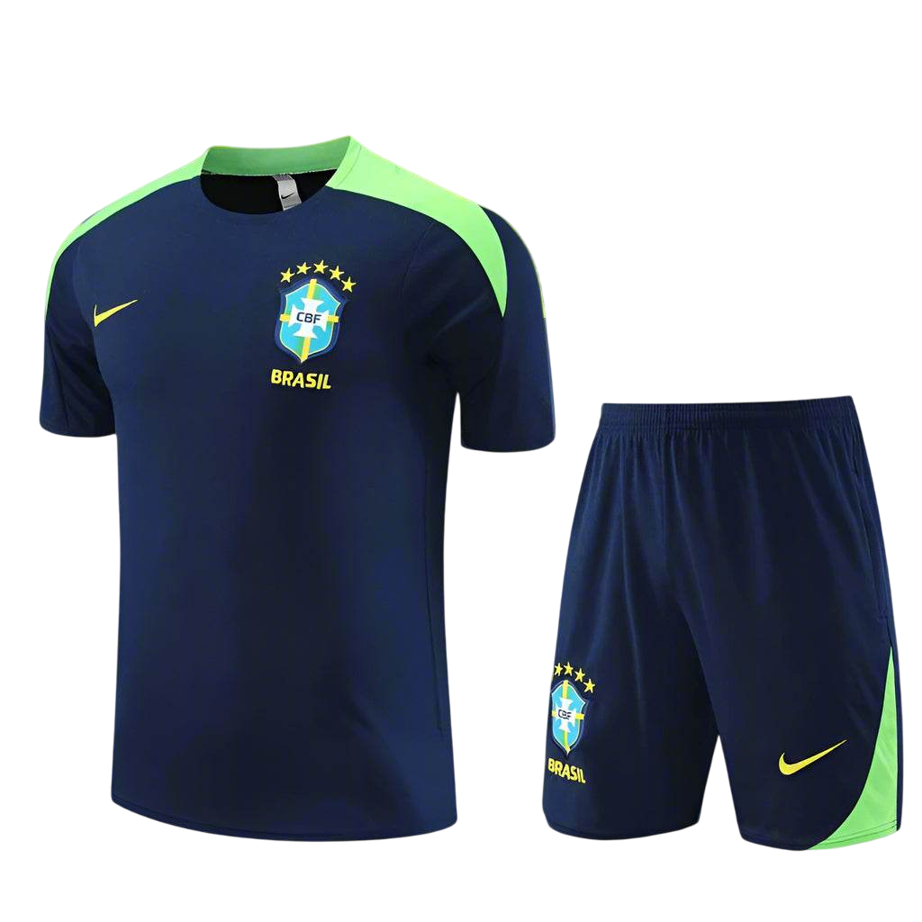 Brazil 2024/25 Training Kids Jersey+Short 14001 - ZHÓRN