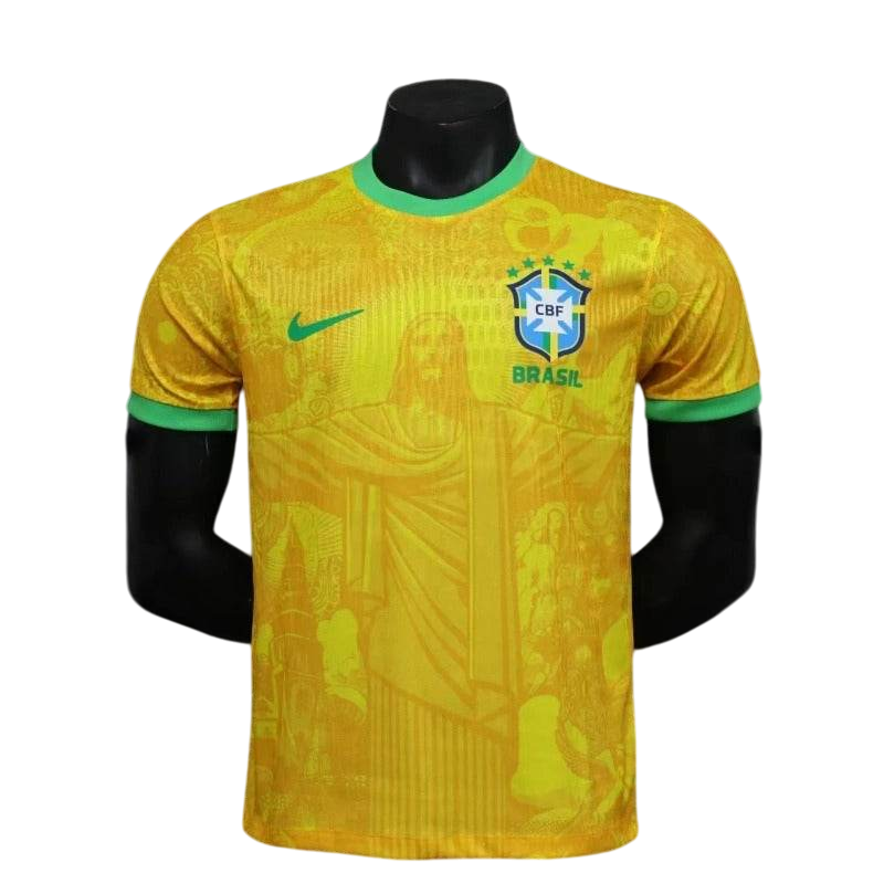 Thai Version Brazil 2024 Special Jersey Christ Redeemer - ZHÓRN