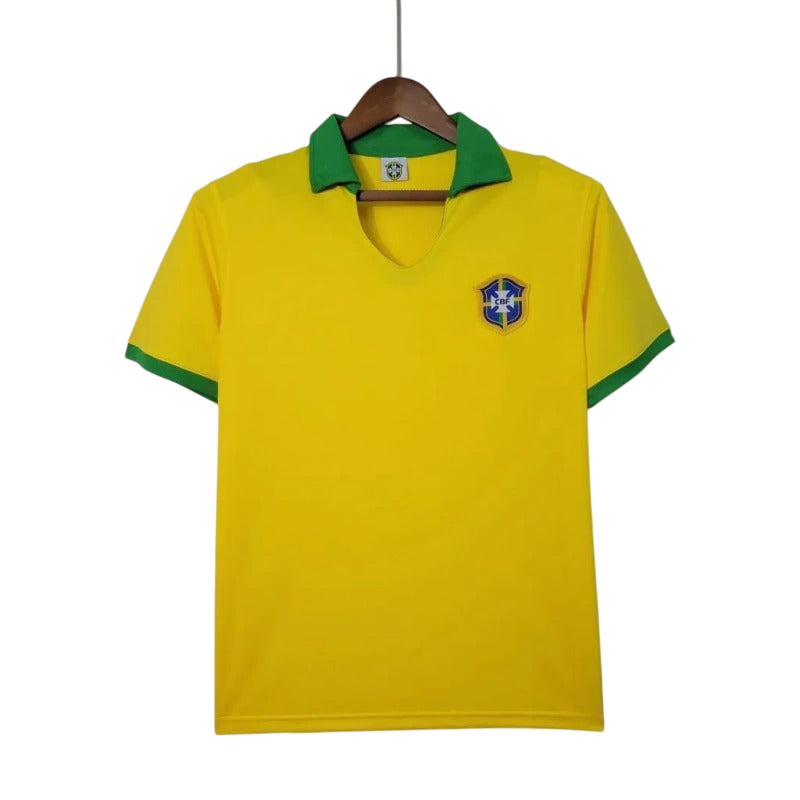 Brazil 1957 Home Retro Jersey