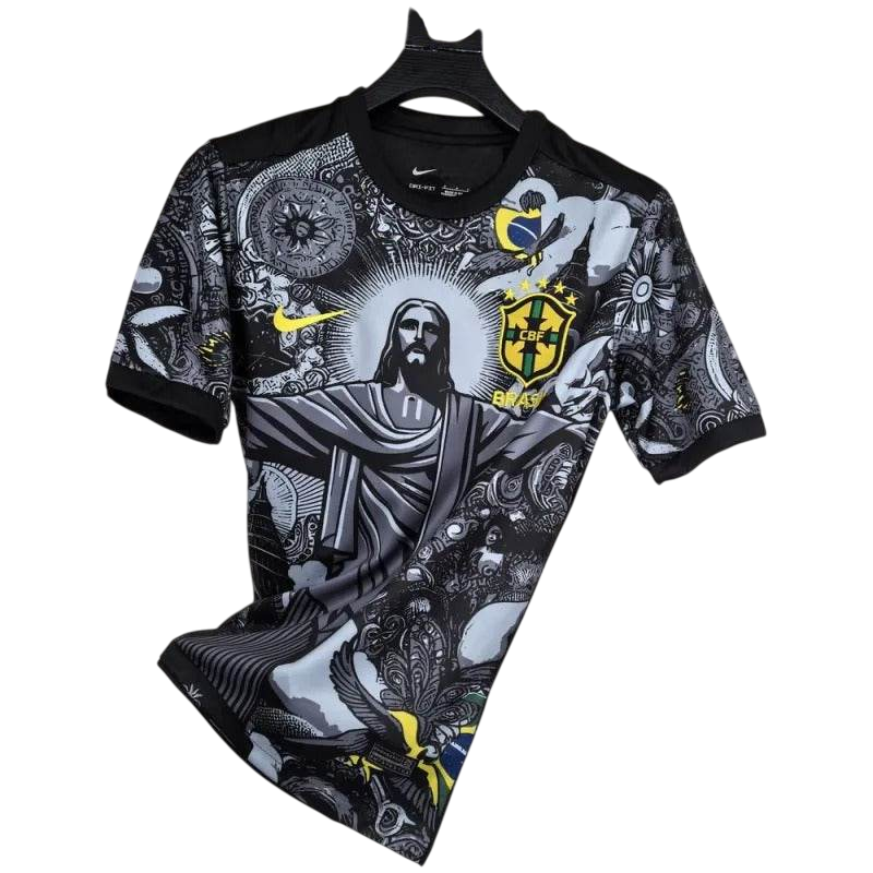 2024-25 Brazil Special Black Soccer Jersey - ZHÓRN