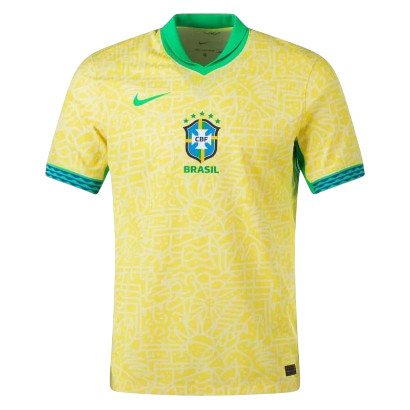 Player Version Brazil 2024 Copa Home Authentic Jersey - ZHÓRN