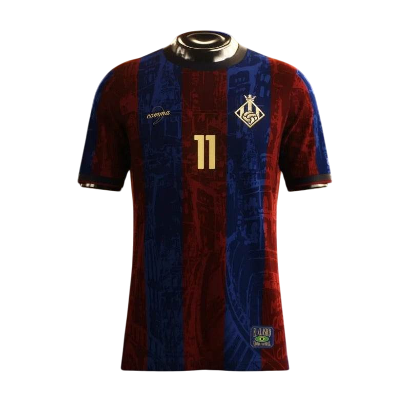 Thai Version Barcelona × Brazil 24/25 The Prince Jersey - ZHÓRN