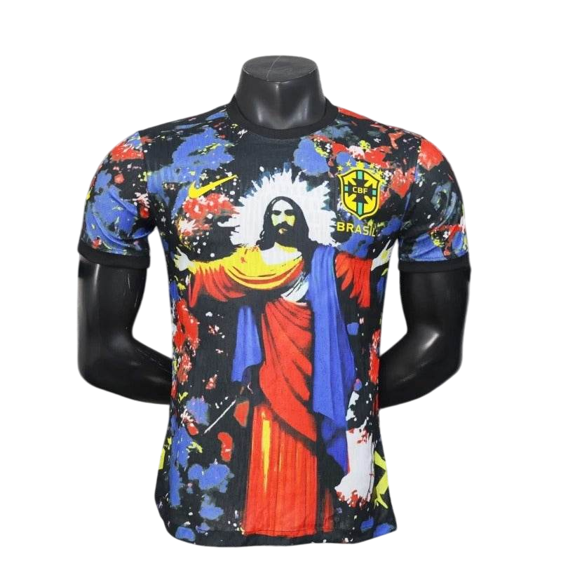 Player Version Brazil 2025 Special Authentic Jersey Christ - ZHÓRN