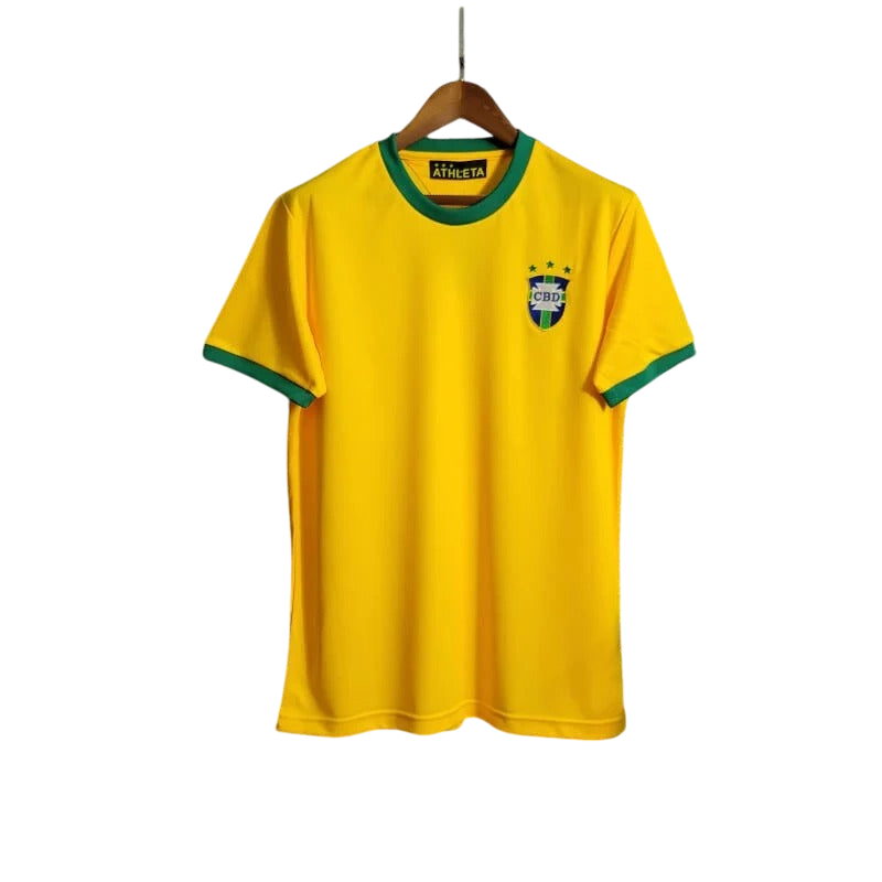Brazil 1974 World Cup Home Retro Jersey