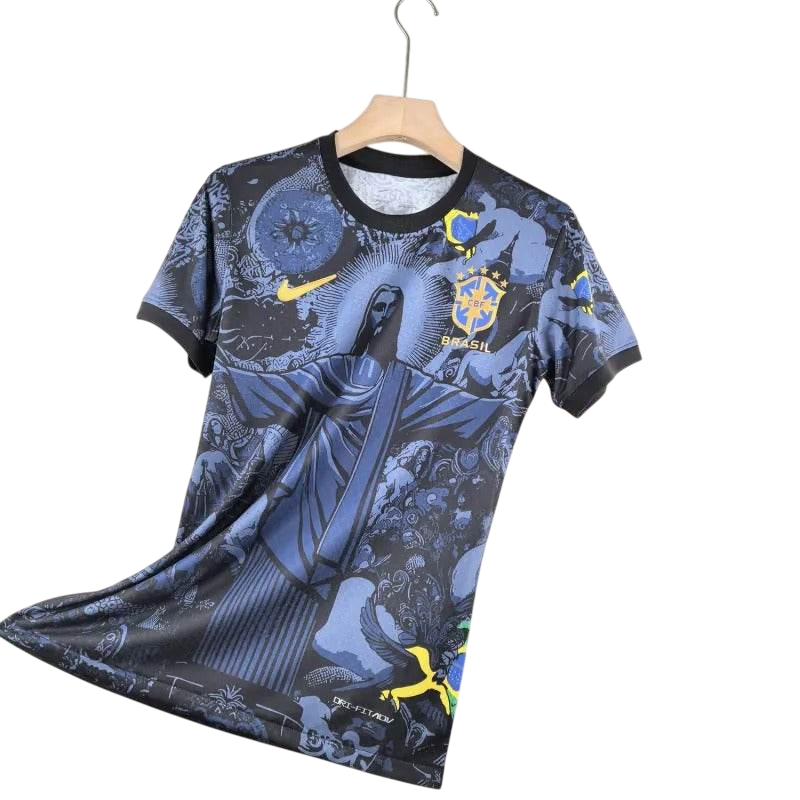 2024-25 Brazil Special Black Soccer Jersey - ZHÓRN
