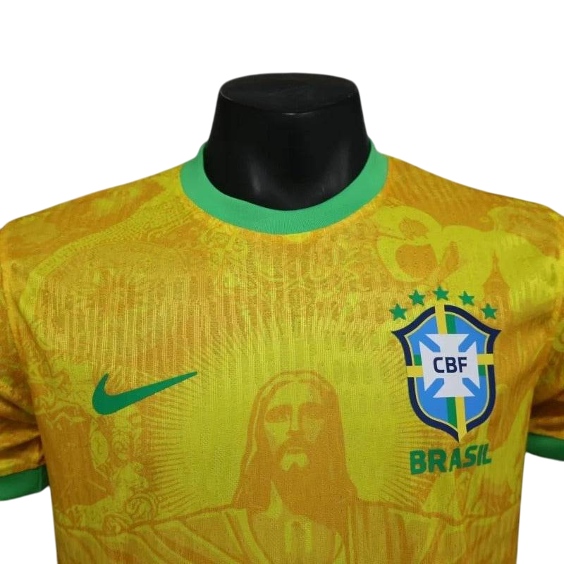 Thai Version Brazil 2024 Special Jersey Christ Redeemer - ZHÓRN