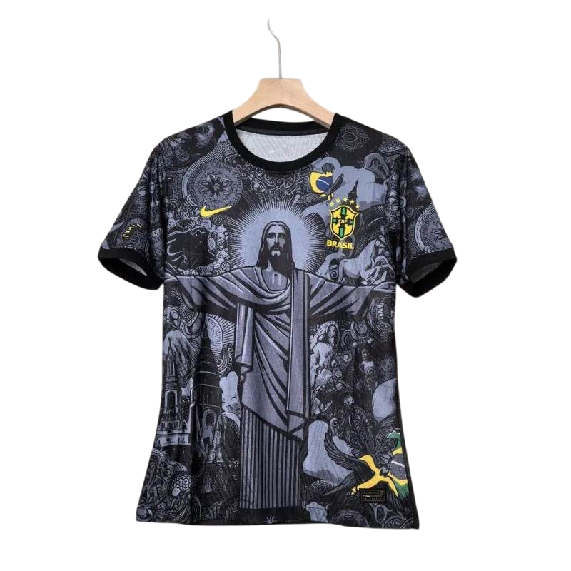 2024-25 Brazil Special Black Soccer Jersey - ZHÓRN
