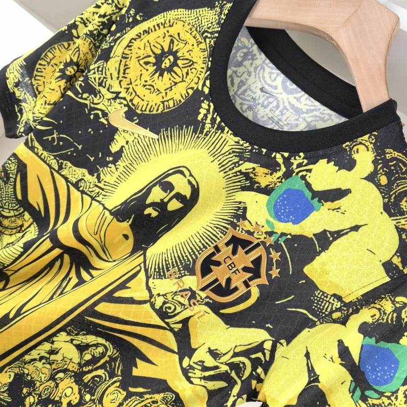 2024-25 Brazil Special Black Soccer Jersey - ZHÓRN