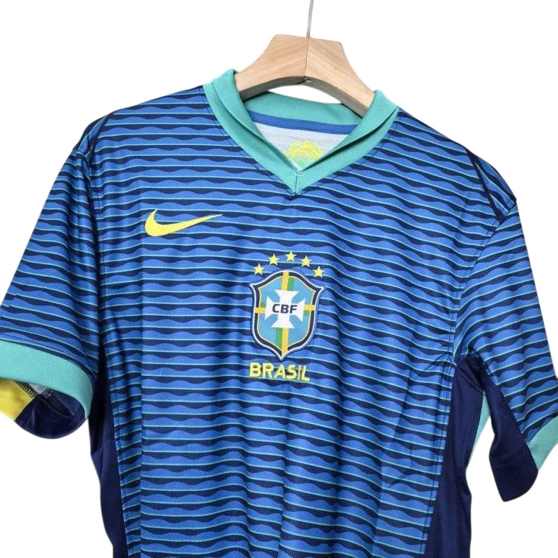 2024-25 Brazil National Team Away Soccer Jersey - ZHÓRN