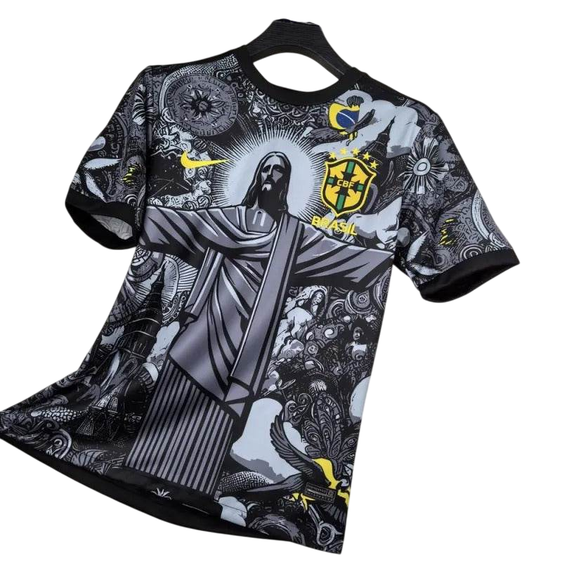 2024-25 Brazil Special Black Soccer Jersey - ZHÓRN