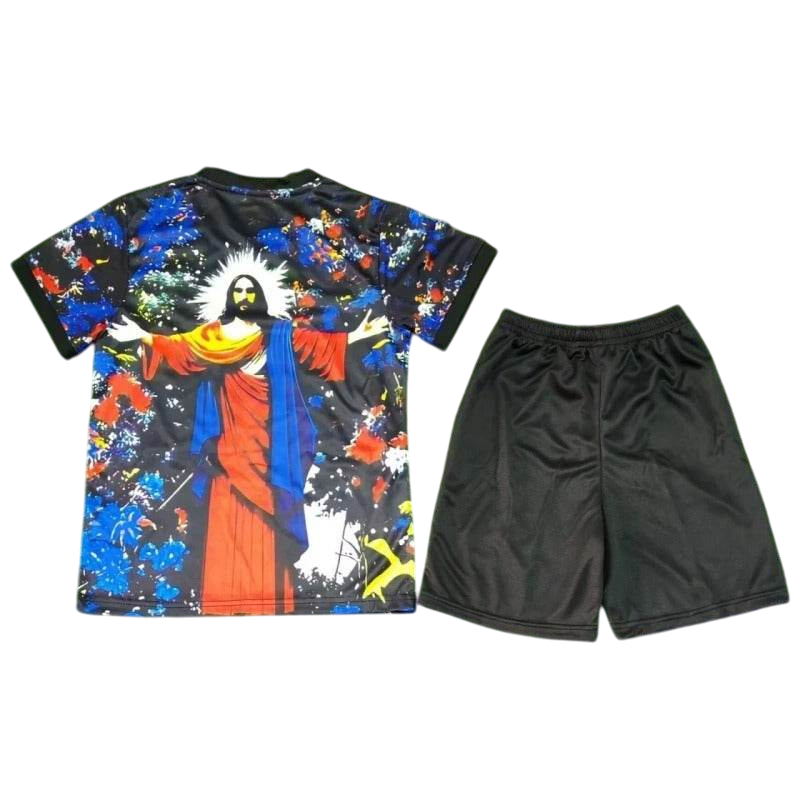 Kids Brazil 2025 Special Jersey and Short Kit Christ The Redeemer - ZHÓRN