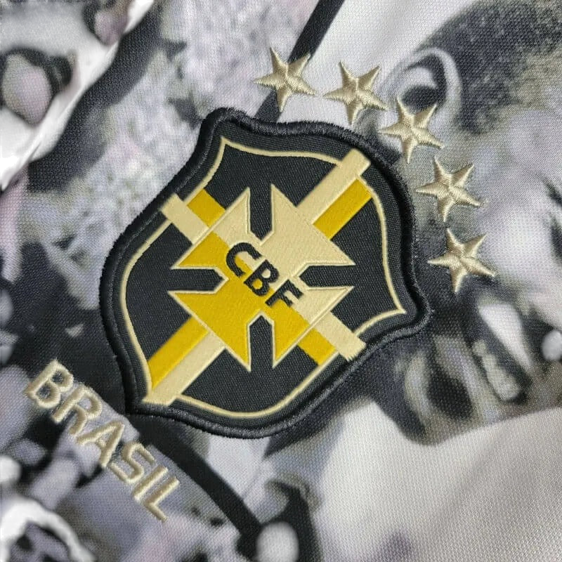 Brazil Commemorate Authentic Jersey - Pelé