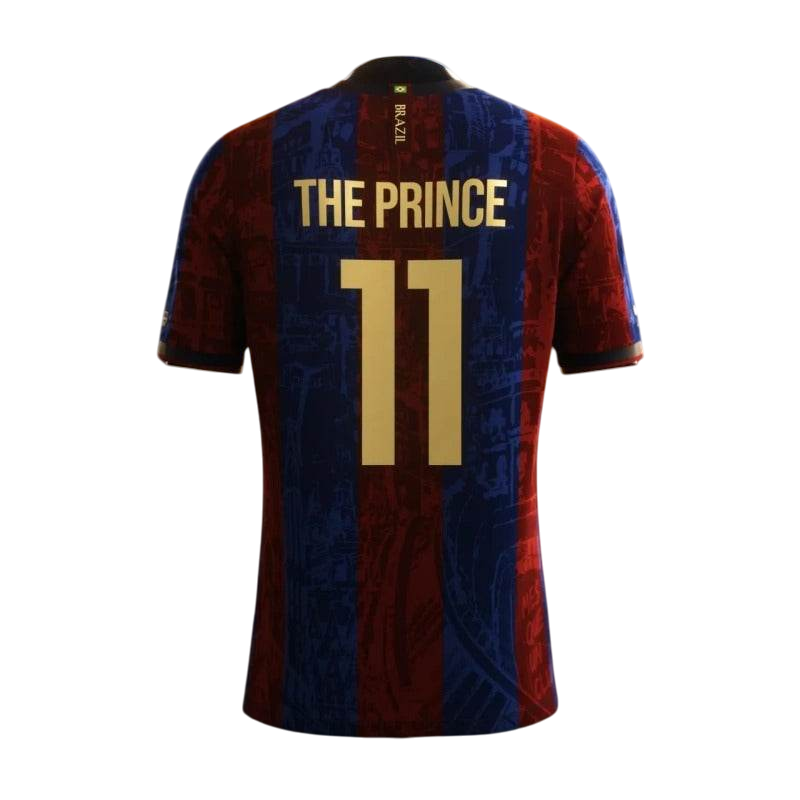 Thai Version Barcelona × Brazil 24/25 The Prince Jersey - ZHÓRN