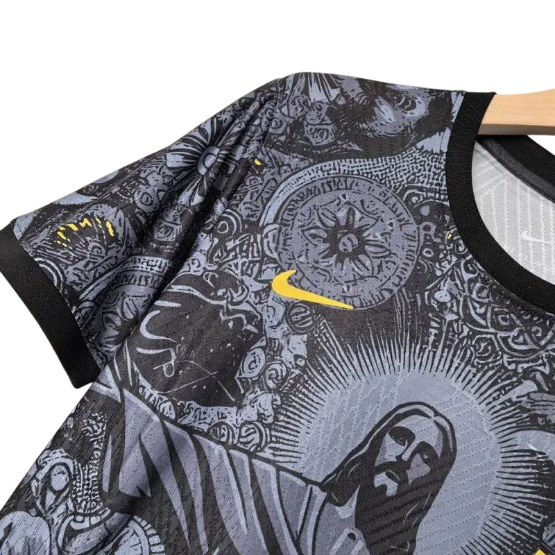 2024-25 Brazil Special Black Soccer Jersey - ZHÓRN