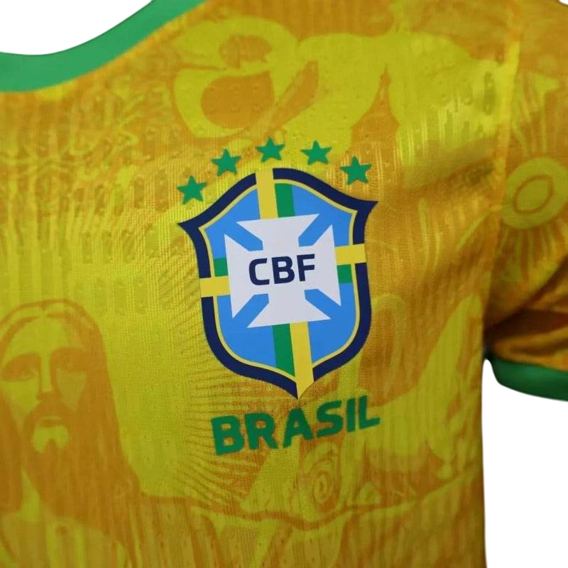 Thai Version Brazil 2024 Special Jersey Christ Redeemer - ZHÓRN