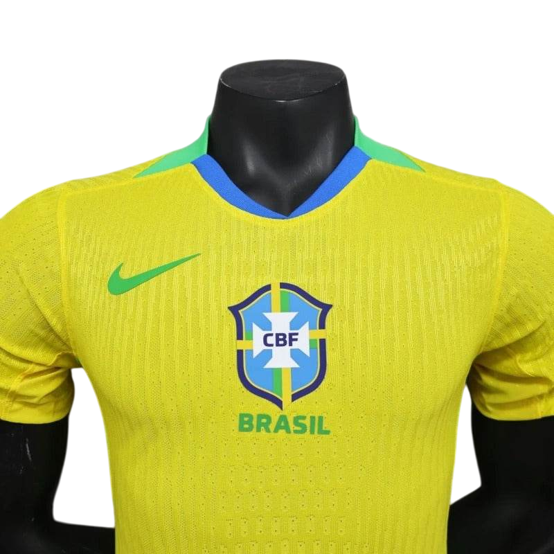Player Version Brazil 2025 Home Authentic Jersey - ZHÓRN