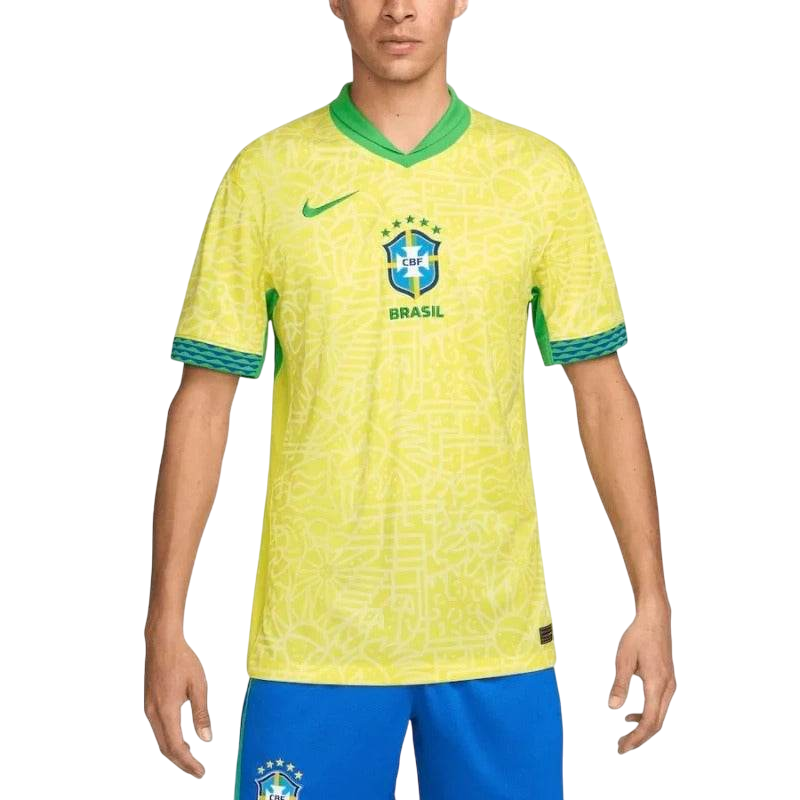 Brazil 2024 Copa Home Jersey and Short Kit - ZHÓRN