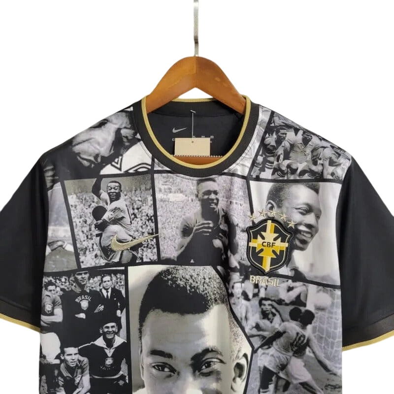 Brazil Commemorate Authentic Jersey - Pelé
