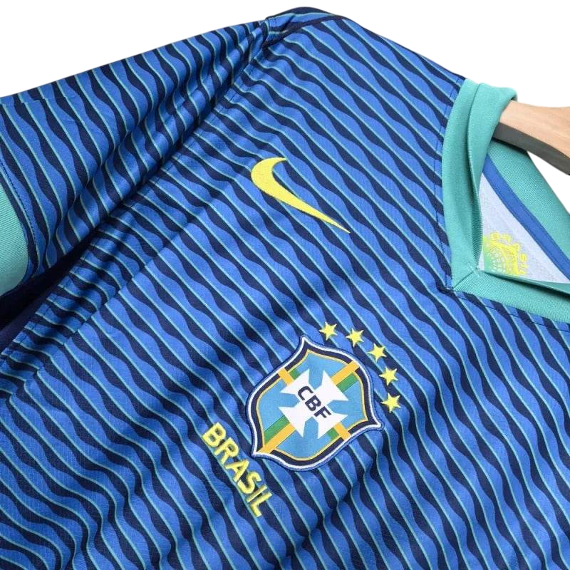 2024-25 Brazil National Team Away Soccer Jersey - ZHÓRN