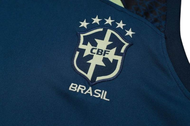 Brazil 23/24 Sleeveless Jersey and Shorts Set D887 - ZHÓRN