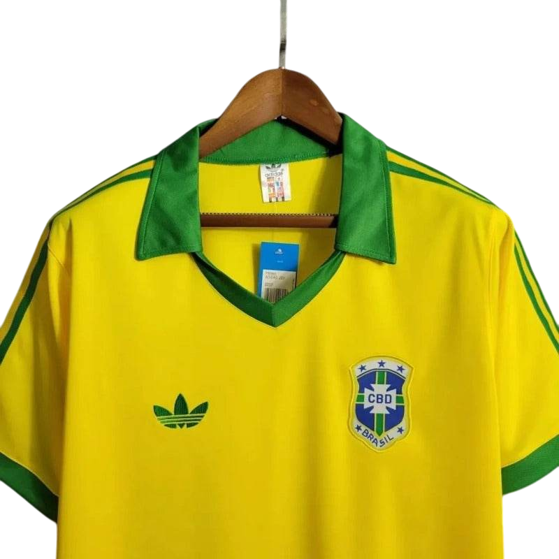 Brazil 1977/1978 Home Retro Jersey - ZHÓRN