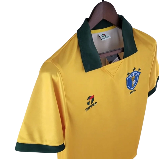 Brazil 1988/1991 Home Retro Jersey
