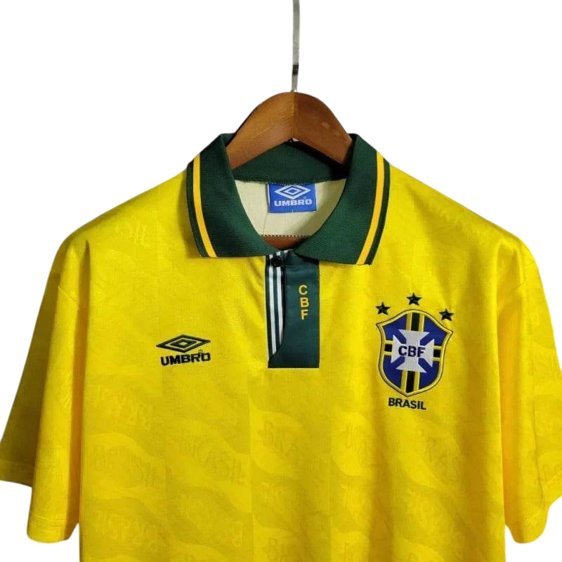 Brazil 1991/1993 Home Retro Jersey - ZHÓRN