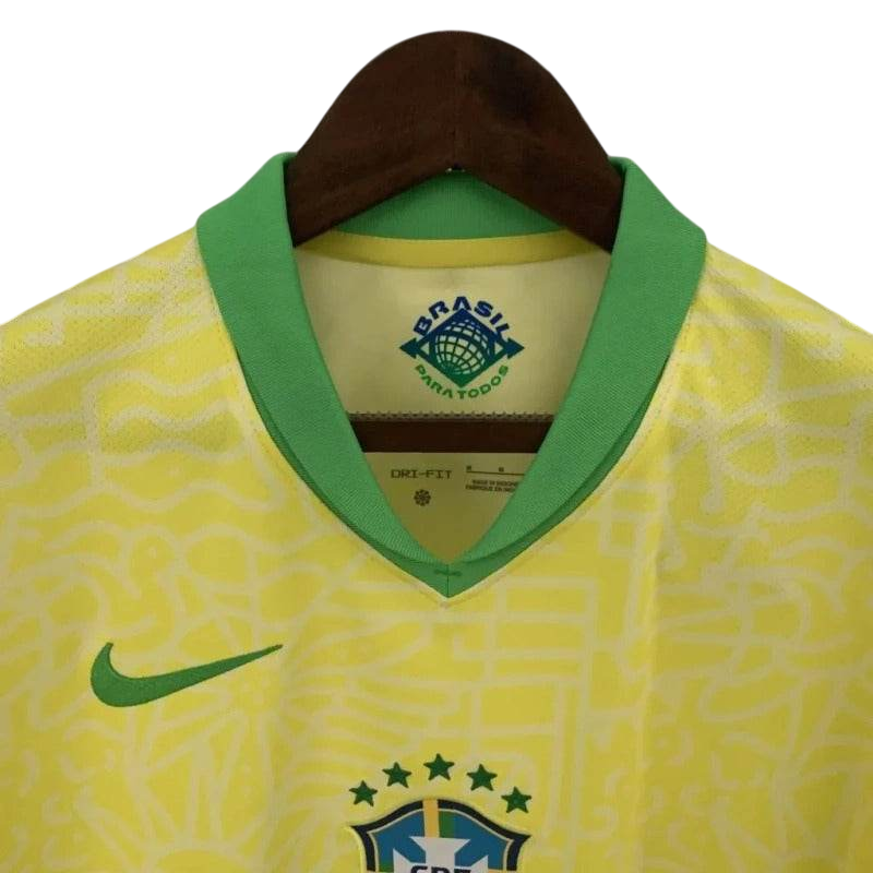 Thai Version Brazil 2024 Copa Home Jersey - ZHÓRN