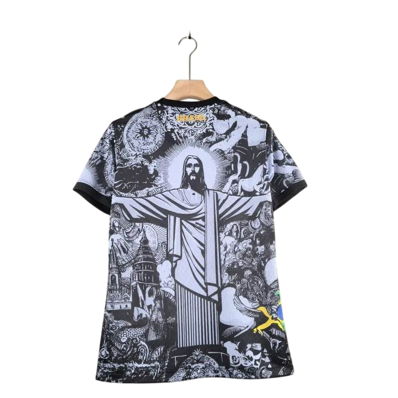 2024-25 Brazil Special Black Soccer Jersey - ZHÓRN