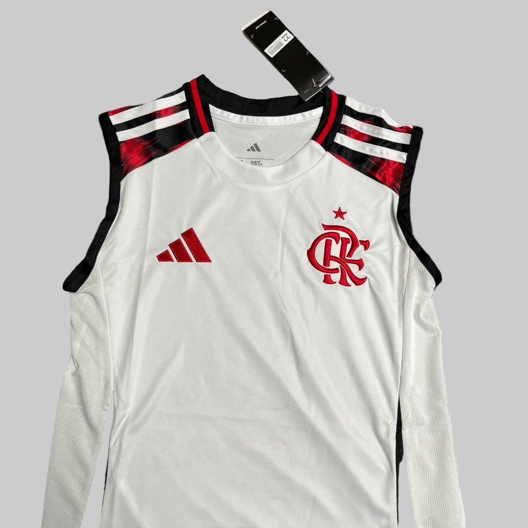Kids 2025 26 Flamengo Away Vest Jersey