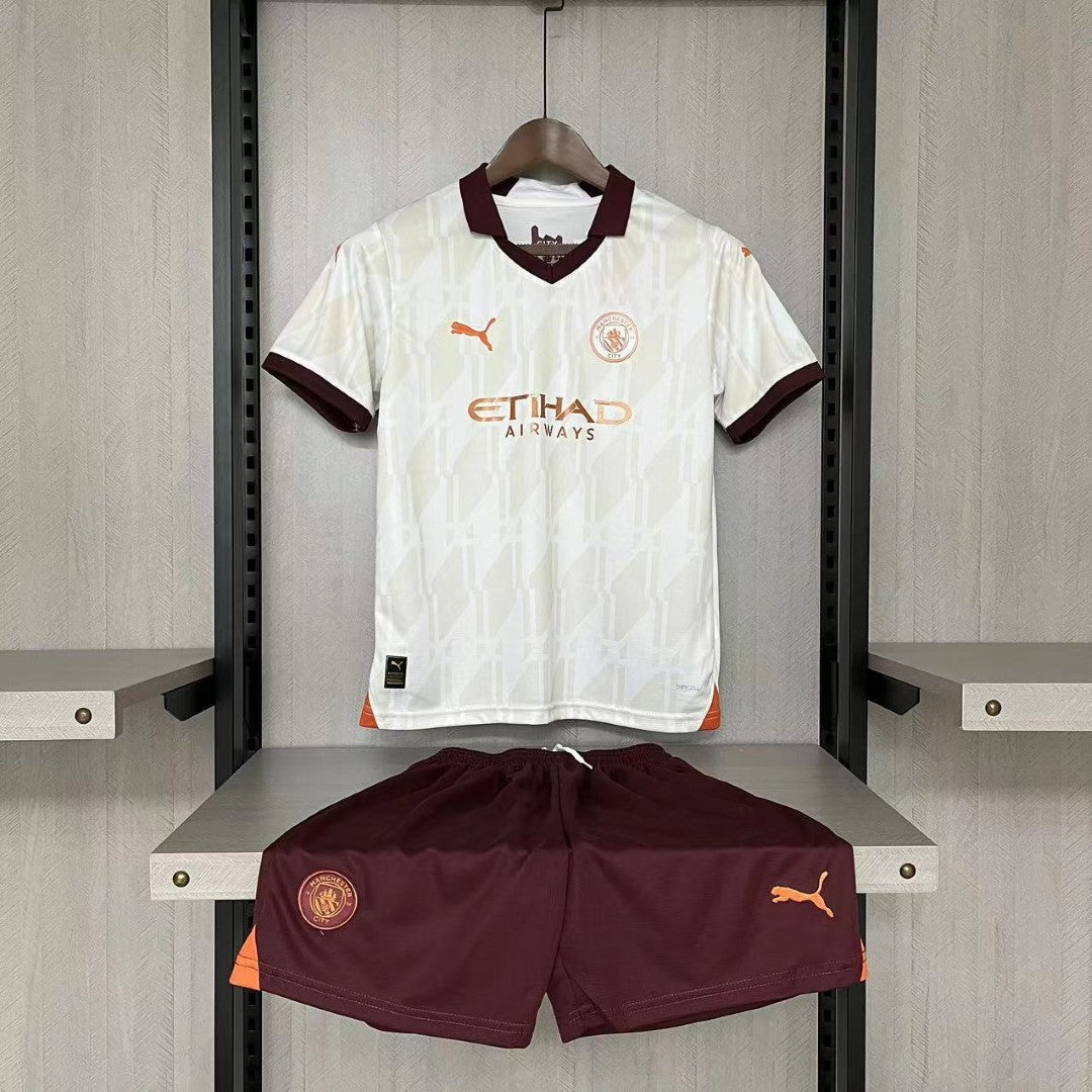 Children’s Clothing 2023 24 Manchester City Away