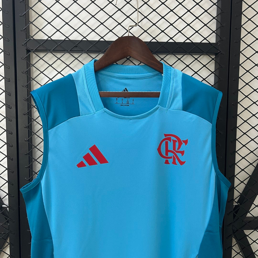 25 26 Vest Flamengo Training Suit Blue