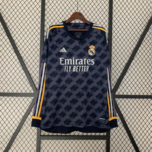 23/24 Long Sleeve Real Madrid Away