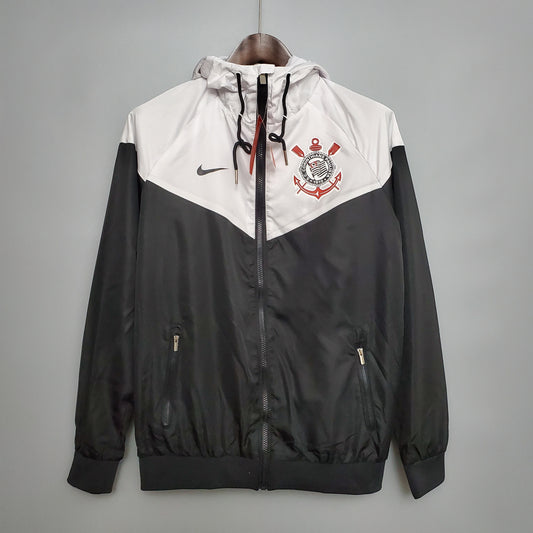 Windbreaker Corinthians Black & White
