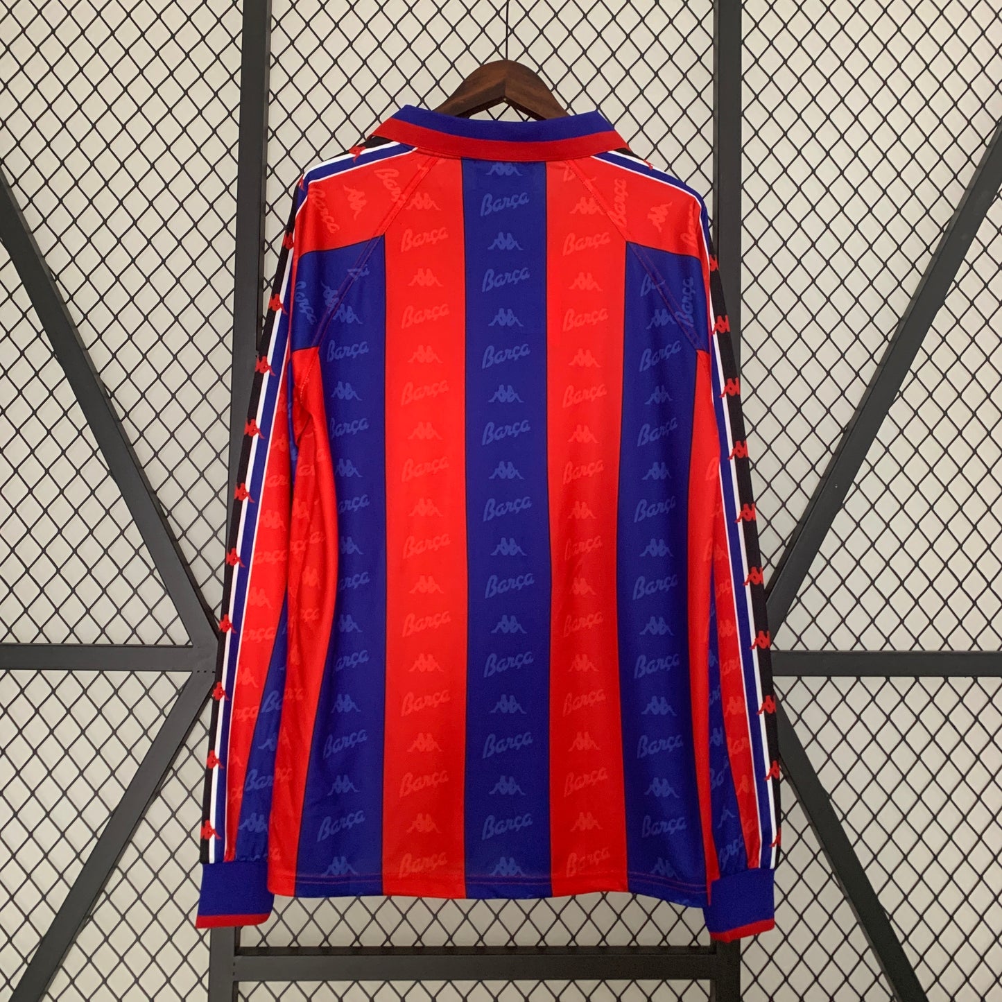 Retro Long Sleeve Barcelona 96/97 Home