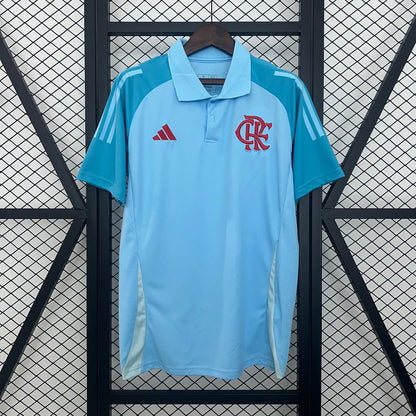 25 26 Polo Flamengo Training Suit Blue