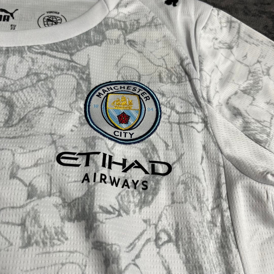 Children’s Clothing 2025 26 Manchester City Away Jersey