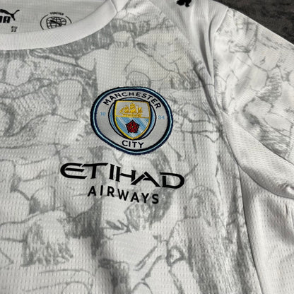 Children’s Clothing 2025 26 Manchester City Away Jersey