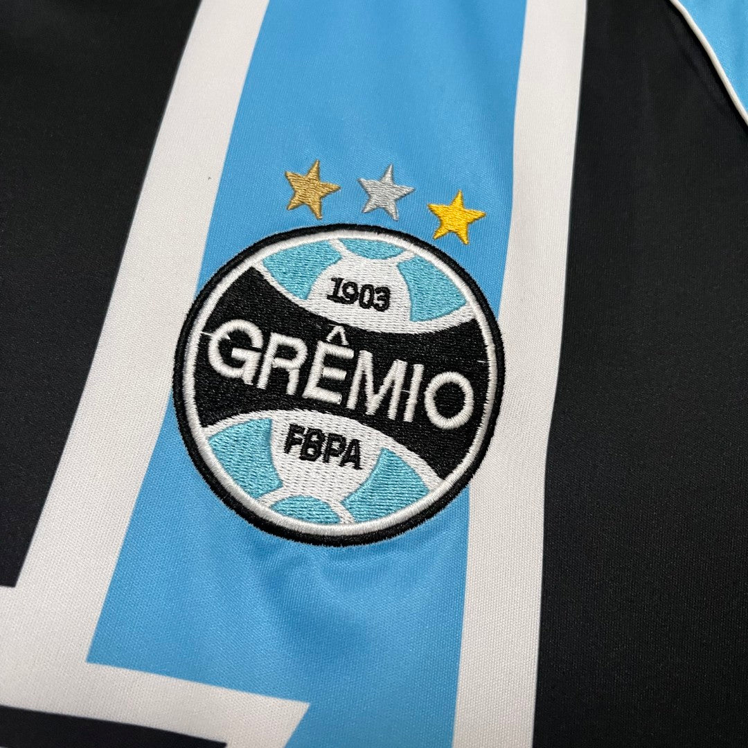 Retro Long-sleeved Grêmio 2000 Home Jersey
